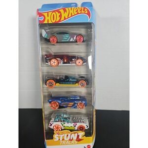 Hot Wheels "Stunt Tracks" 5-Pack (2025 Release)